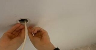Установка люстры в Кохме в октябре